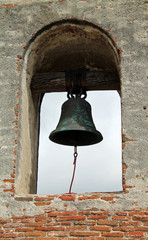 Fototapeta premium Single Mission Bell in San Juan Capistrano