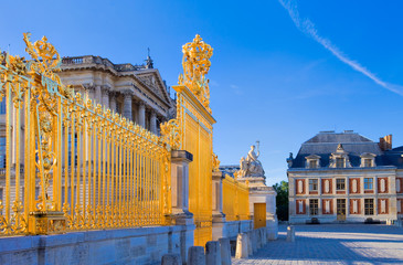 Château de Versailles, entrée, grille royale