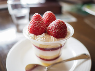 strawberry cupcake
