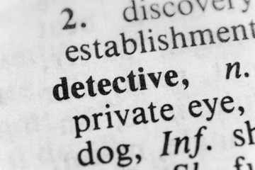 Obraz premium Detective