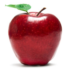 Fresh red apple