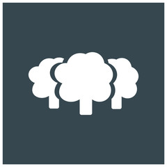 Trees icon Vector Illustration Image Web Material icon