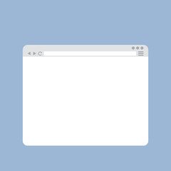 Internet Browser Window Template