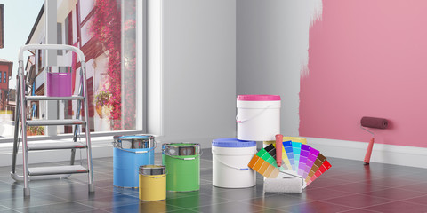 Color Paint and home renovation