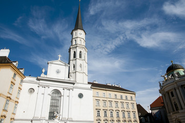 Fototapeta na wymiar St Michael's Church - Vienna - Austria