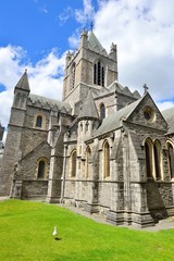 Fototapeta premium Christ Church Cathedral in Dublin, Ireland