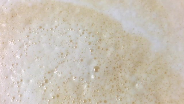 Coffee foam texture background