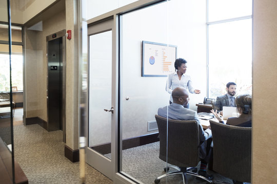 Business people in meeting at conference room