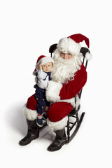 Santa and Child