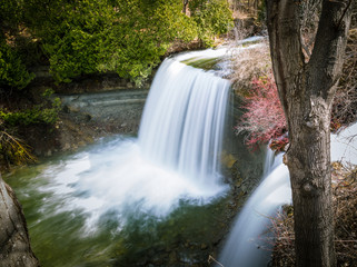 Bridal Falls at Manitoulin Island, Ontario, Canada