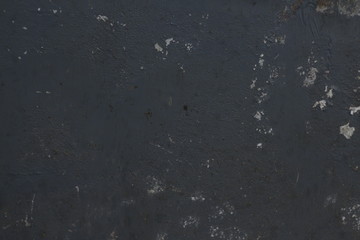 Old blue cracked paint the old metal background