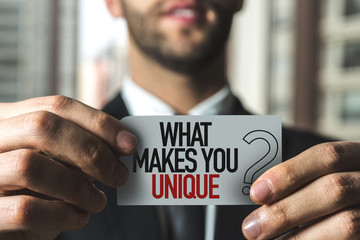 What Makes You Unique?