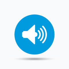 Sound icon. Music dynamic sign.