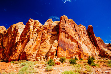 Grand Wash trail, Capital Reef National Park, Utah, USA