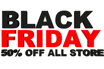 Fondo black friday 3D