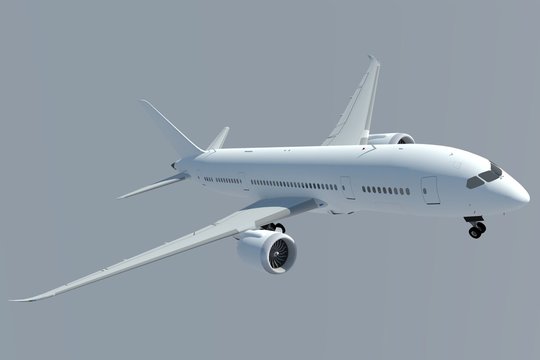 Boeing 787 3D