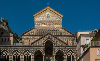 Fototapeta na wymiar Amalfi's church