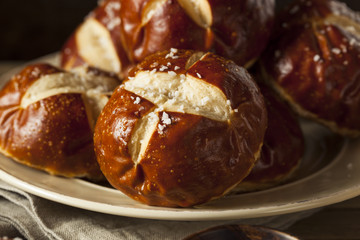 Homemade German Pretzels Rolls