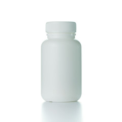 Blank medicine bottle