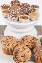 tasty and healthy  muffin cakes
