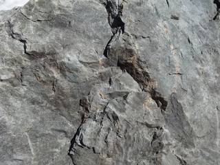 Volcanic rock with minerals in the North Cascades