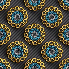 Plastic background tile