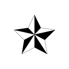 Obraz premium star elegant vector