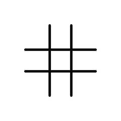 Tic Tac Toe variations table icon