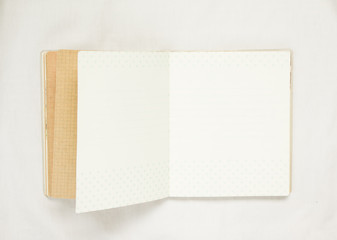 Opened empty notebook