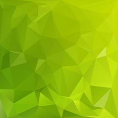 Plakat Green Polygonal Mosaic Background, Creative Design Templates