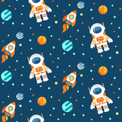 Cute space pattern