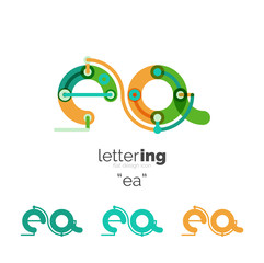 Letters logo icon