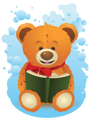 Teddy Bear with Book