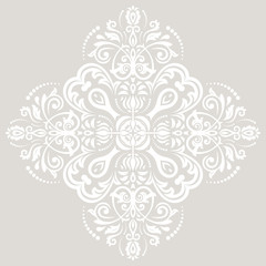 Elegant Vector Ornament in the Style of Barogue