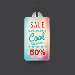 Summer Sale collection. Vector background.
