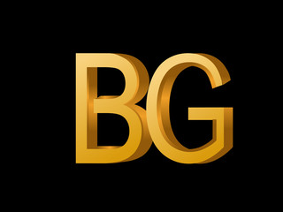 BG Initial Logo for your startup venture