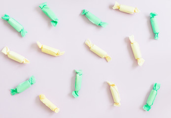 Pastel candy background