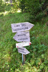 Cammino Azzurro (sentiero per m.te Lussari)