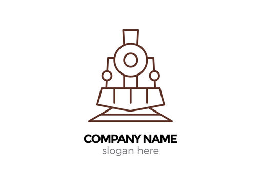front of old train icon