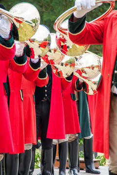 Equipage de chasse &agrave; courre