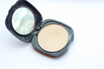 Косметика кисточки пудра зеркальце модный образ жизни