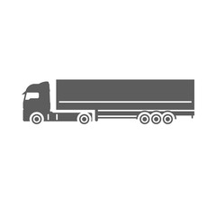 Icon - Truck. Moving. Vector