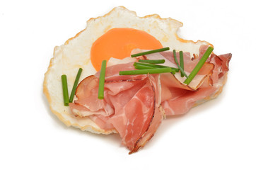 Roher Schweineschinken