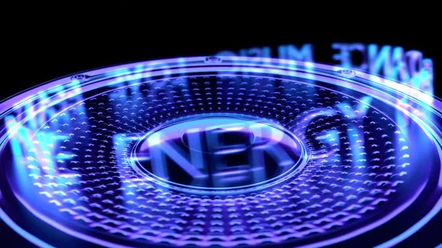 vj musical motion footage - neon speakers, mix and music signs. 3D render