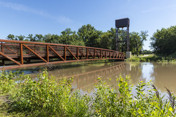 Pedestrian Lift Bridge
