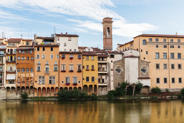 Fototapeta na wymiar River Arno in Florence