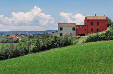 Rural landscape in Tuscany