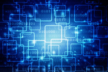 Background conceptual image of digital 3d icons