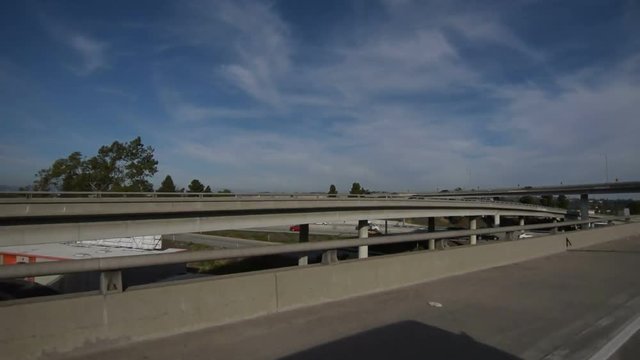 Driving Plates Multi Angle Freeway 13 CAM4 3/4 R Los Angeles 60fps