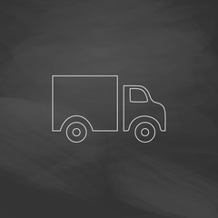 Truck computer symbol